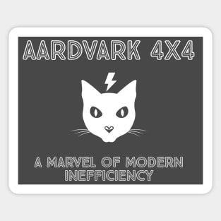 AARDVARK 4X4 - Modern Inefficiency Sticker